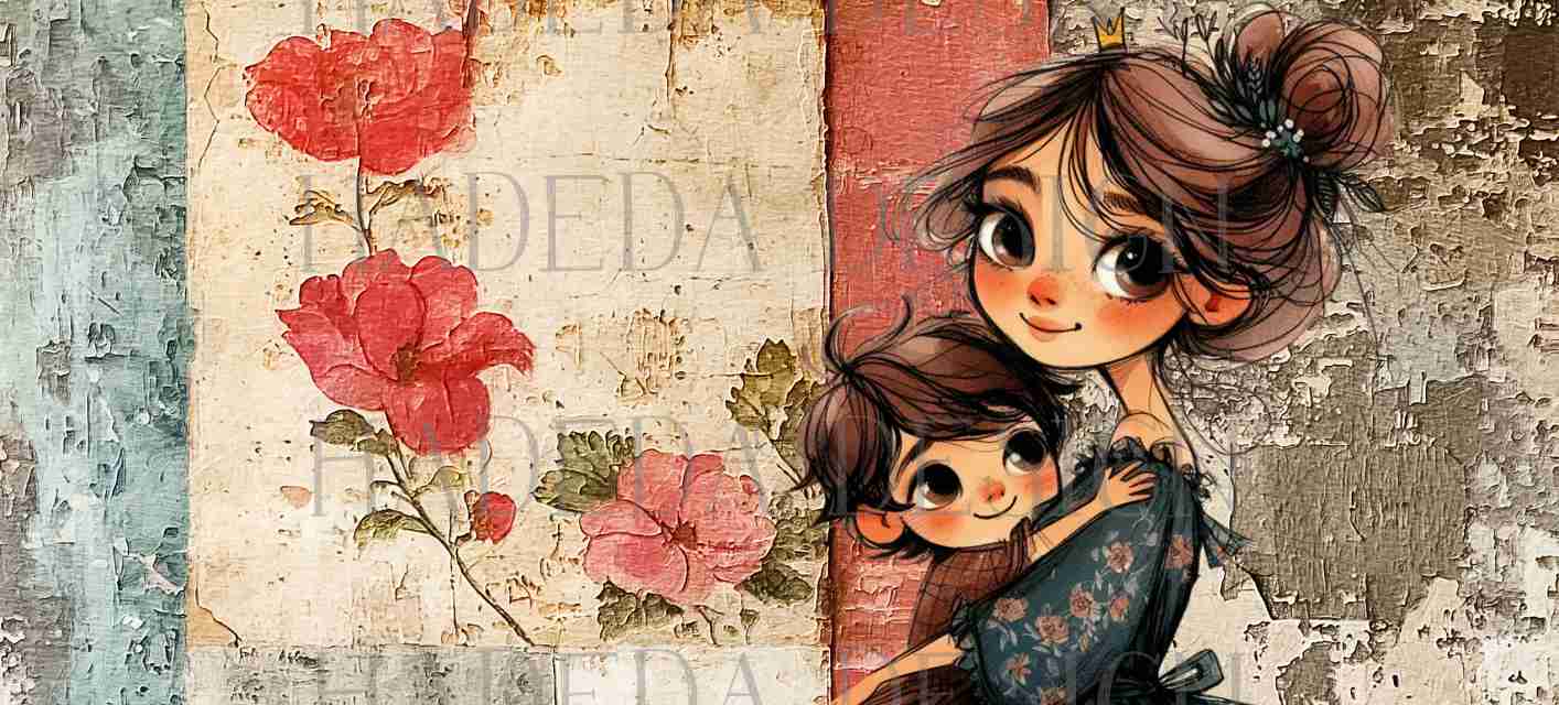 Mother's Day - Moms and Sons Mugwraps - Landscape - Sublimation, Digital and DTF Printing