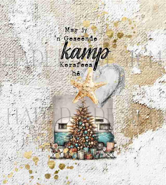 Kamp en See Kersfees Afrikaans Chocolate Wrapper Sized Digital Designs for Sublimation, Canvas, Scrapbooking Paper, Journaling, Mixed Media