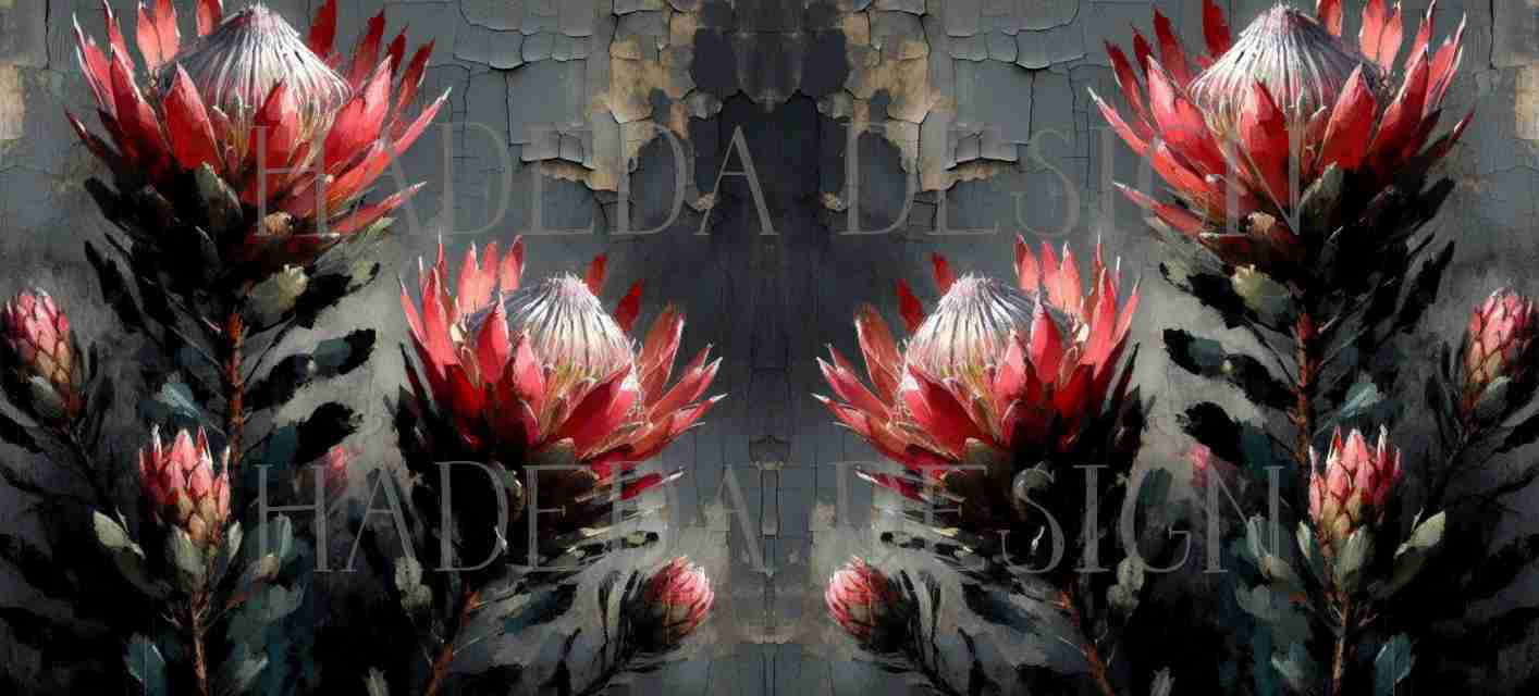 ArtWrap for Mugs Dark Proteas - Mug Wrap Digital Designs for Sublimation of Standard Mug