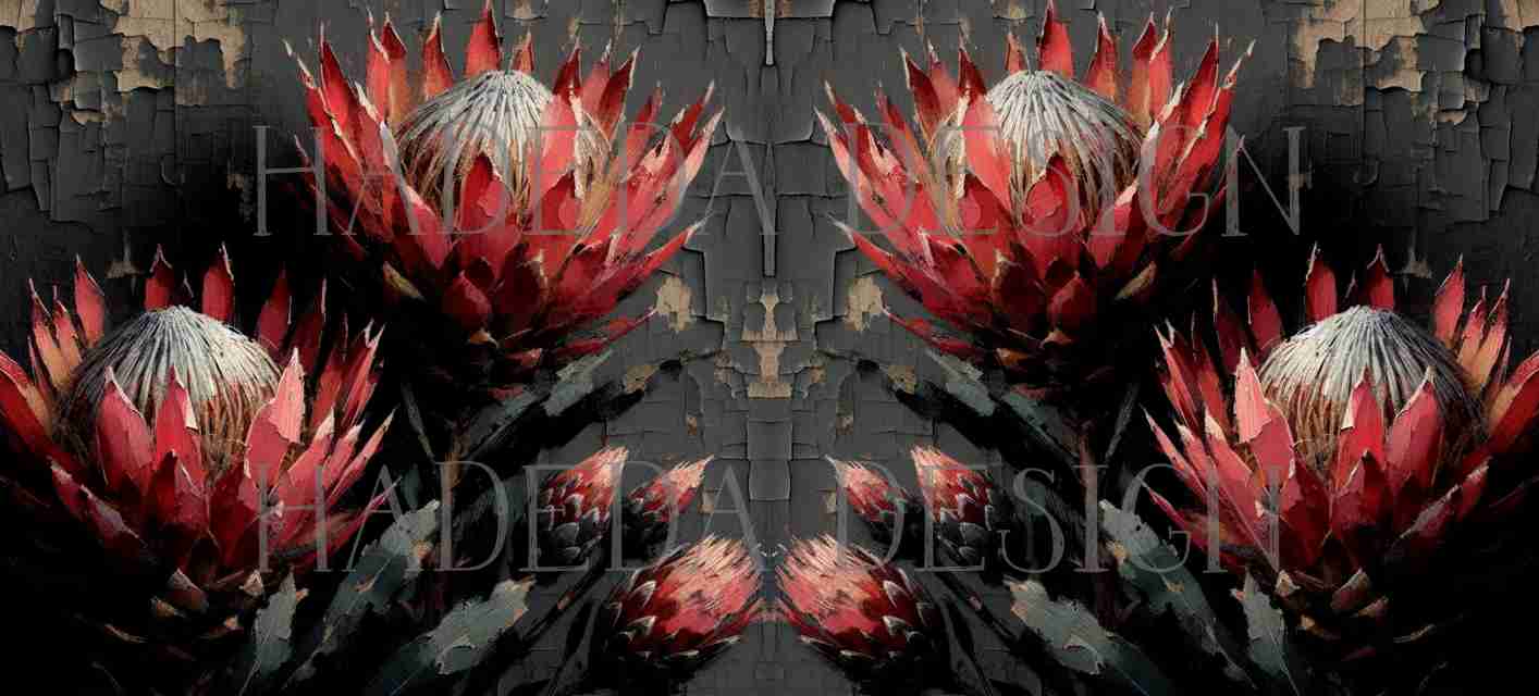 ArtWrap for Mugs Dark Proteas - Mug Wrap Digital Designs for Sublimation of Standard Mug