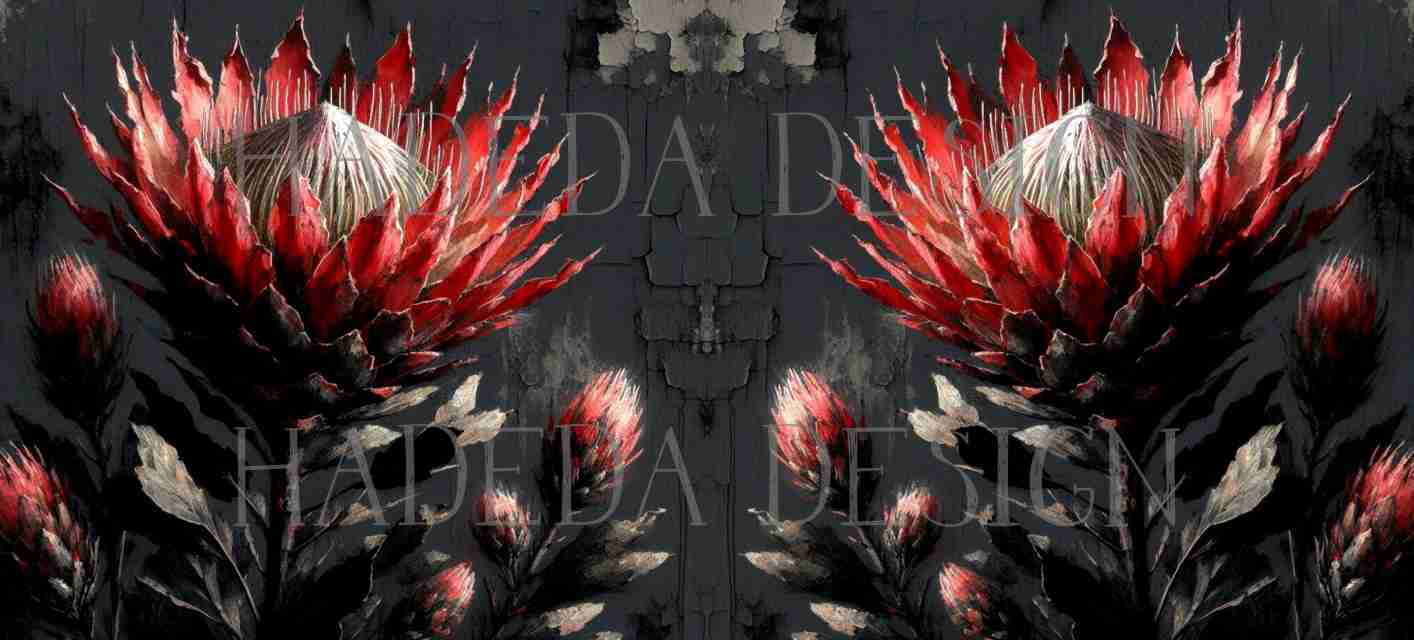 ArtWrap for Mugs Dark Proteas - Mug Wrap Digital Designs for Sublimation of Standard Mug