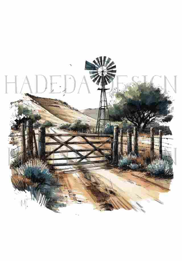 Vintage Karoo Wall Art - Sublimation, Digital and DTF Printing, Scrapbooking, Printable up to A0