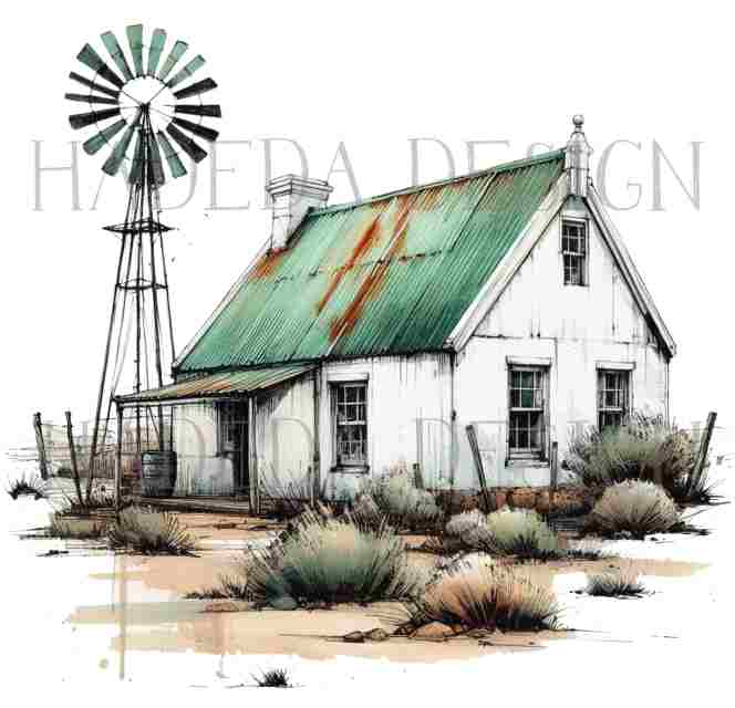 Vintage Karoo Elements - Sublimation, Digital and DTF Printing, Scrapbooking