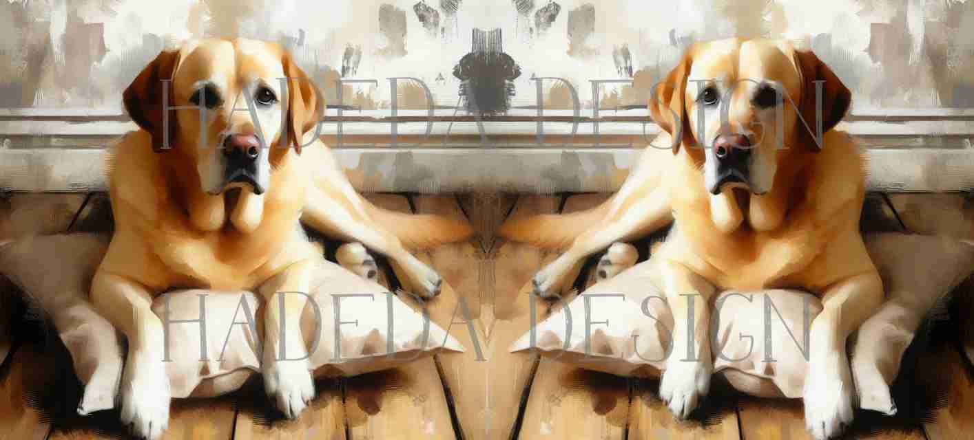 ArtWrap for Mugs Labradors - Mug Wrap Digital Designs for Sublimation of Standard Mug