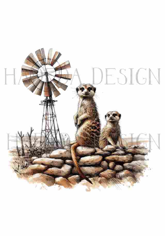 Vintage Karoo Wall Art - Sublimation, Digital and DTF Printing, Scrapbooking, Printable up to A0