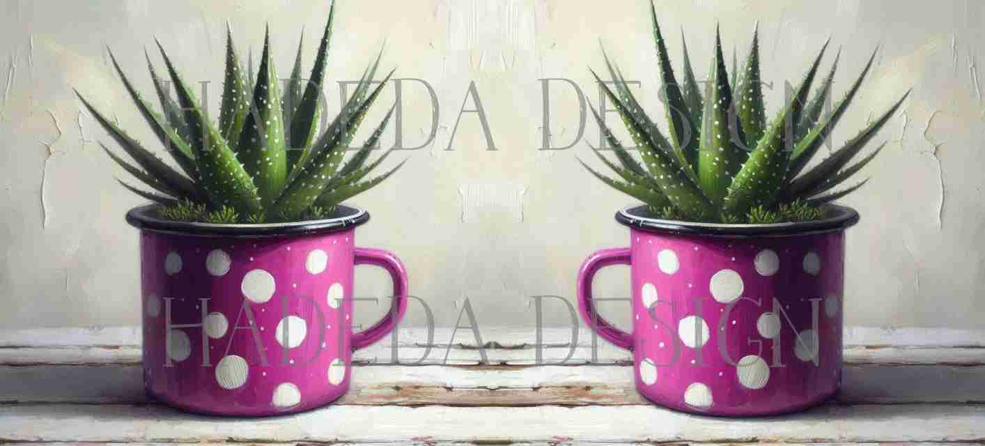 ArtWrap for Mugs Rustic Cups Pink - Mug Wrap Digital Designs for Sublimation of Standard Mug