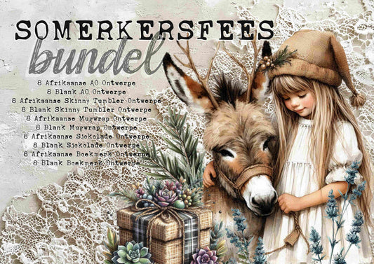 Somerkersfees Bundel - Sublimation, Digital and DTF Printing up to A0 Size, Scrapbooking, Landscape