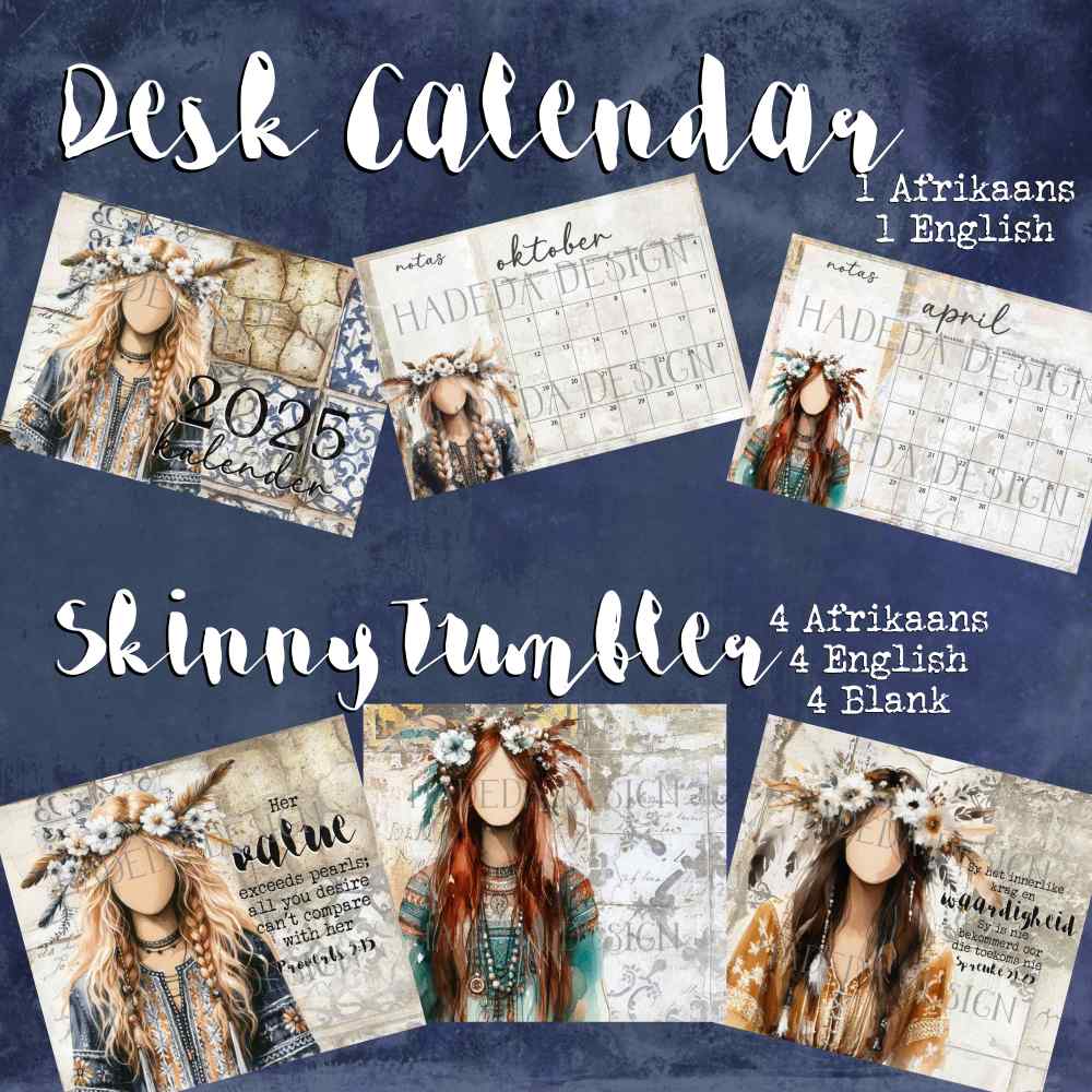 Boho Womens Day Bundle - Sublimation, Digital and DTF Printing up to A0 Size, Scrapbooking, Landscape